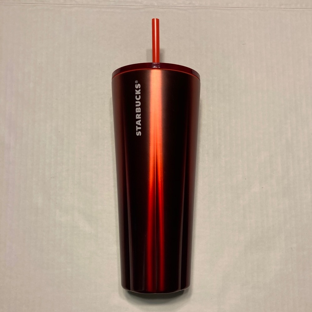 NWT Starbucks ombre Red Holiday 2020 tumbler